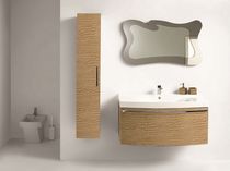 contemporary wall-mounted washbasin cabinet MIX LUXURY COMP.101  SOLMET