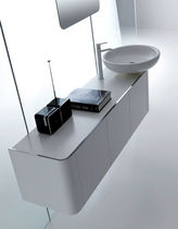 contemporary wall-mounted washbasin cabinet K08 by Giancarlo Vegni karol