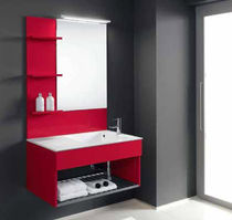 contemporary wall-mounted washbasin cabinet FLEXIA 6 Geromin