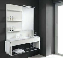 contemporary wall-mounted washbasin cabinet FLEXIA 9  Geromin
