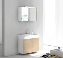 contemporary wall-mounted washbasin cabinet RIKO 5  Geromin