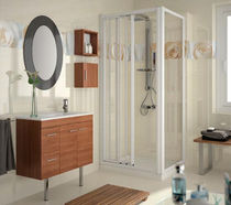 contemporary washbasin cabinet SERIE 35 WALNUT 800 Salgar