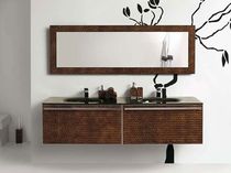 contemporary washbasin cabinet with integrated cupboard MIX LUXURY COMP.77 SOLMET
