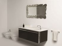contemporary washbasin cabinet with integrated cupboard MIX LUXURY COMP.83  SOLMET