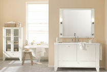 contemporary washbasin cabinet with mirror GRANO Burg
