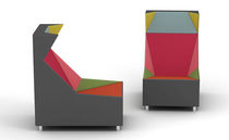 contemporary wingchair JOLLY JOKER by Aziz Sanyer 888 design