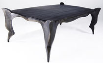 contemporary wood and metal table GOTHIC ICI ET LA