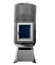 contemporary wood-burning boiler stove ERNA Flam