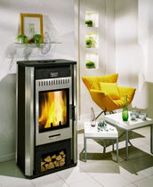 contemporary wood-burning stove PALEZIEUX CHEMINEES PHILIPPE