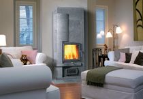 contemporary wood-burning stove LISA 2 NunnaUuni