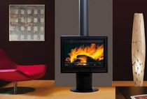 contemporary wood-burning stove DELPHINE Wanders