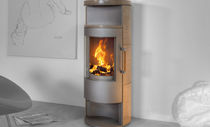 contemporary wood-burning stove BOLERO Wanders