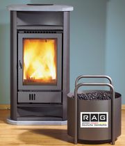 contemporary wood-burning stove ELEGANZA 44/108  Flam