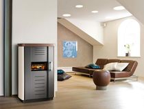 contemporary wood-burning stove POTSDAM HAAS + SOHN Ofentechnik GmbH