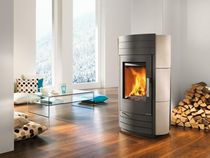 contemporary wood-burning stove I-2060 HAAS + SOHN Ofentechnik GmbH