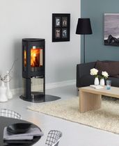 contemporary wood-burning stove (cast iron) F 376 by Hareide Designmill J&oslash;tul