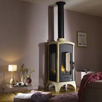 contemporary wood-burning stove (cast iron and steel) CARTHAGE 3  GODIN