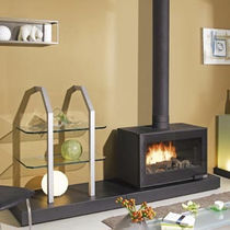 contemporary wood-burning stove (cast iron and steel) VOYENNE GODIN