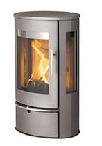 contemporary wood-burning stove (glass) LOTUS LIVA 1 Broseley Fires