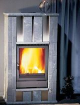 contemporary wood-burning stove (soapstone) MT 57/75-150 Flam
