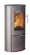 contemporary wood-burning stove (steel) LOTUS LIVA 2 Broseley Fires