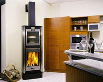 contemporary wood-burning stove (with oven) MAGLIASO CHEMINEES PHILIPPE