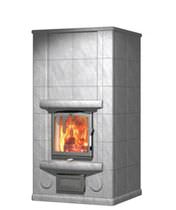 contemporary wood-burning stove (with oven) MARKETTA SOLO 4 NunnaUuni