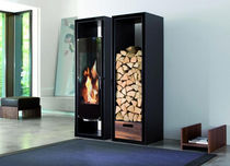 contemporary wood-burning stove GATE Wanders