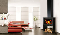 contemporary wood-burning stove BASQUE 12 FRANCO BELGE