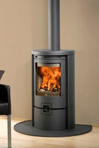 contemporary wood-burning stove (cast iron) ECO 600 Barbas