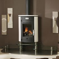 contemporary wood-burning stove (ceramic) EREBUS GODIN