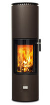 contemporary wood-burning stove (rotating) SOLITHERM CERA-Design by Britta von Tasch GmbH