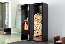 contemporary wood-burning stove (steel) GATE SKANTHERM