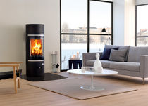 contemporary wood-burning stove (steel) 85 SCAN