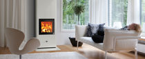 contemporary wood-burning stove (with oven) CENTUS  NunnaUuni