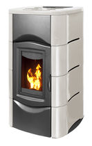 contemporary wood pellet boiler stove HYDRA PLUS 27 KW Calux Srl