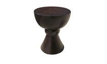 contemporary wood side table CALIZ Costantini Design