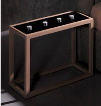 contemporary wood side table  Wewood
