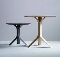 contemporary wood side table NAMU by B&ouml;ttcher & Henssler Boewer