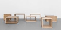 contemporary wood stool RELIKT   Sanktjohanser