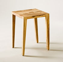 contemporary wood stool ECCO WohnGeist AG