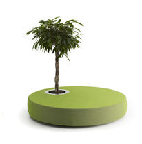 contemporary wood vase GREEN ISLANDS by Jean-Marie Massaud OFFECCT