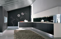 contemporary wood veneer kitchen FUTURA Corazzin Group - Contract & hotel