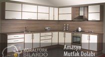contemporary wood veneer kitchen AMASYA Koralturk Billliards and Furniture