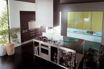 contemporary wood veneer / lacquer kitchen MAURA CUCINE LUBE