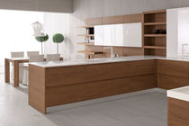 contemporary wood veneer / lacquer kitchen VELVET NECK by Centro Stile GeD GeD cucine