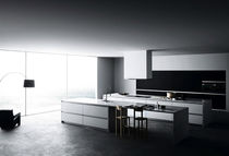 contemporary wood veneer / marble kitchen VETRONICA: CHARACTER 4 MESON'S