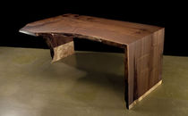 contemporary wood writing desk 0081 JOHN HOUSHMAND