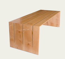 contemporary wood writing desk 44 Bliard Cr&eacute;ations