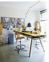 contemporary wood writing desk INSEKT by Kellie Smits Arre Agency